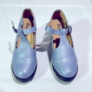 Purple/Blue Dressy Platform Shoes Size 6